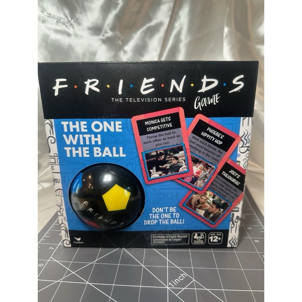 Friends '90s Television Nostalgia TV Show 'The One With The Ball' Party Game NEW